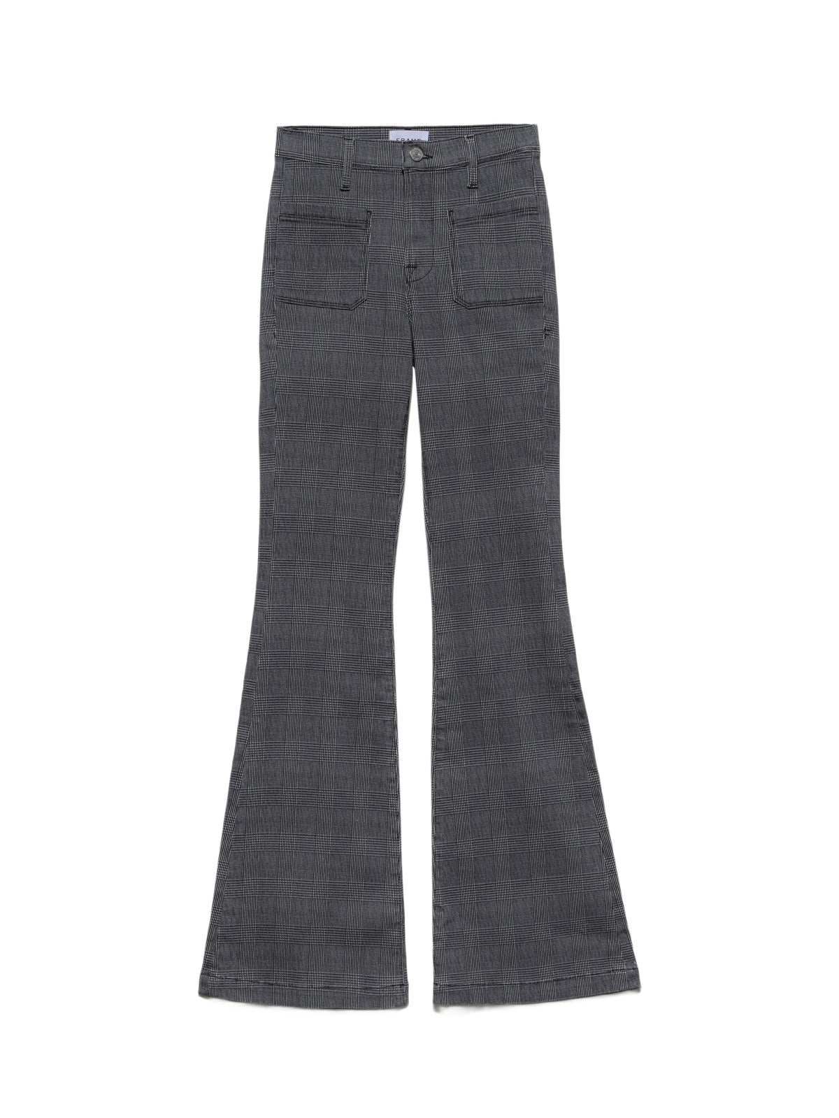 Bardot flared trousers - Black
