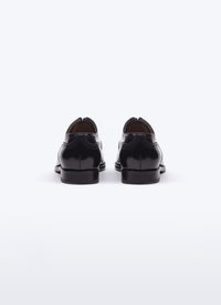 Richelieu en cuir - Noir