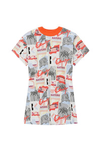 Robe multi-icons - Coral