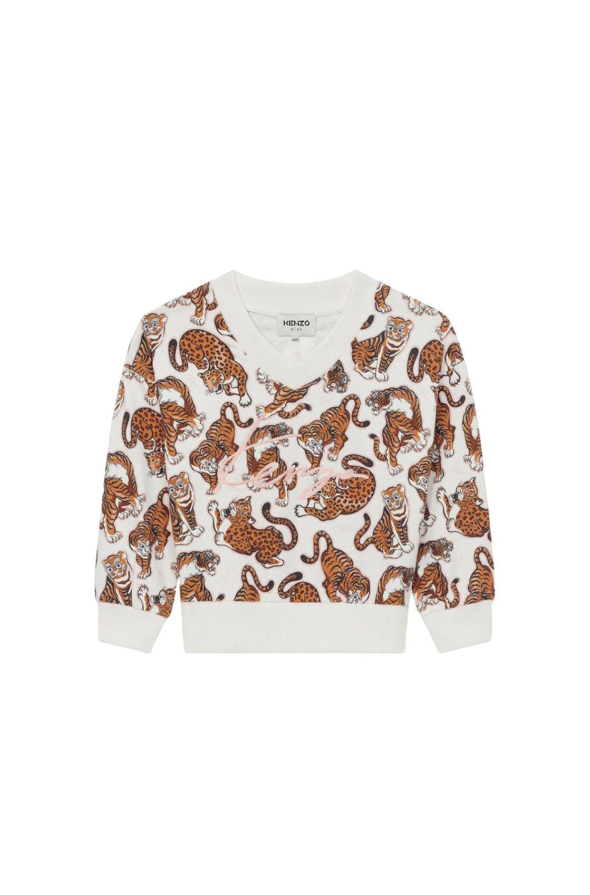 Sweatshirt Jumping Tiger - Off White