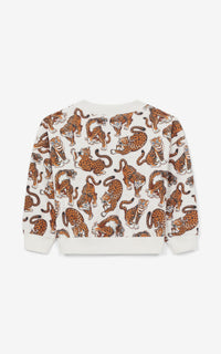 Sweatshirt Jumping Tiger - Off White