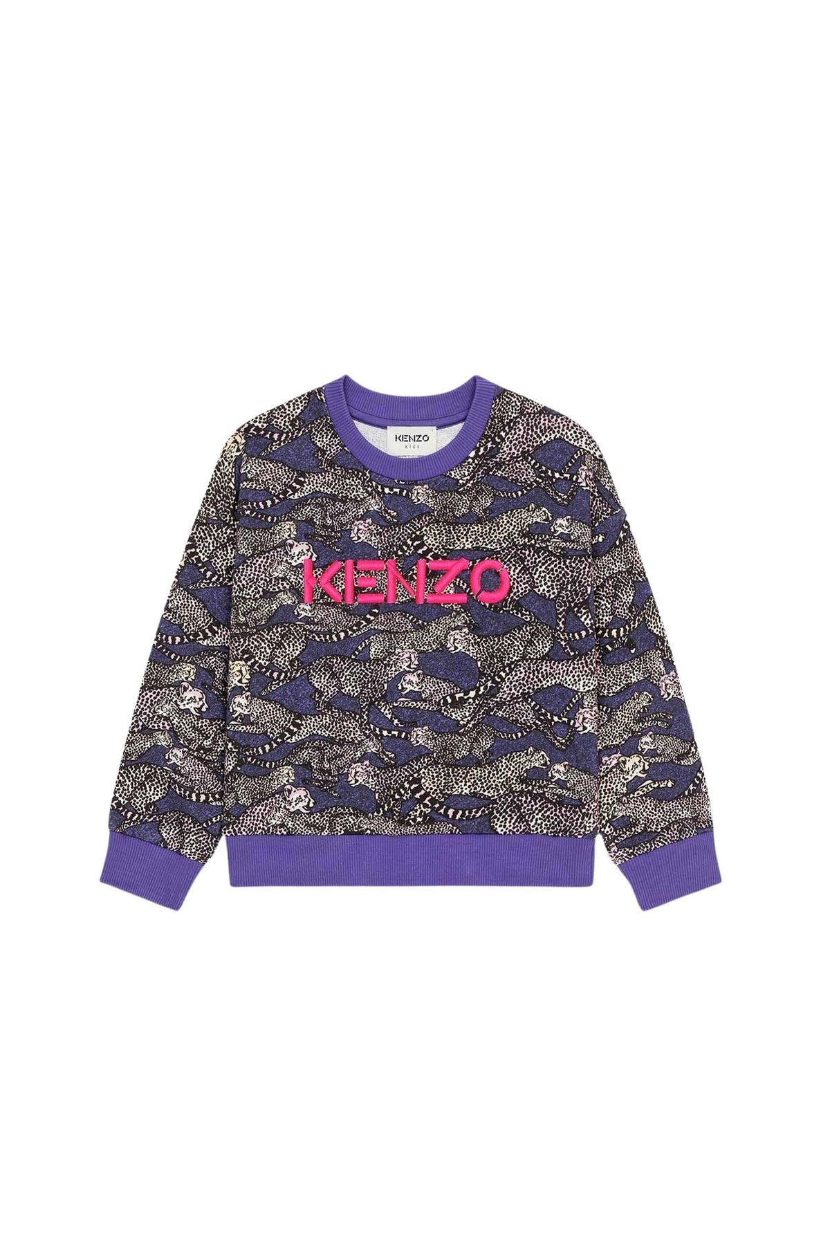 Sweatshirt Guépard - Deep Violet