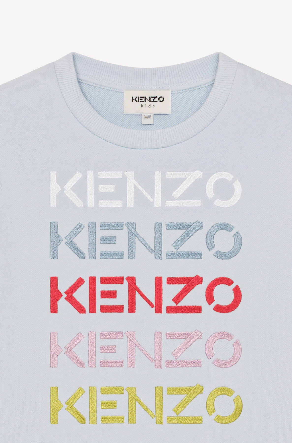 Sweatshirt Kenzo logo - Aqua