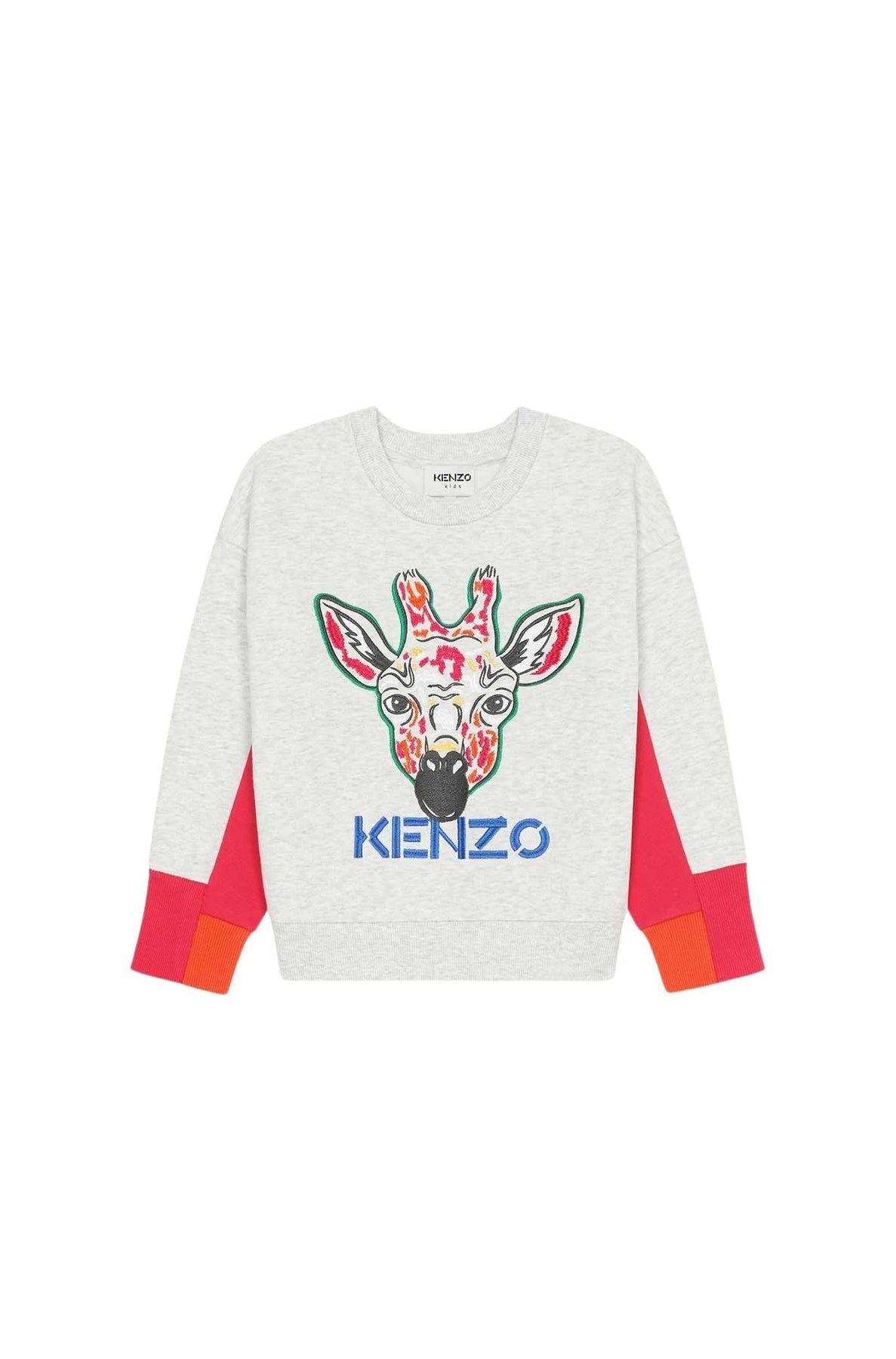 Sweatshirt Girafe - Pearl Grey