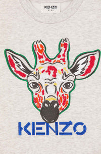 Sweatshirt Girafe - Pearl Grey