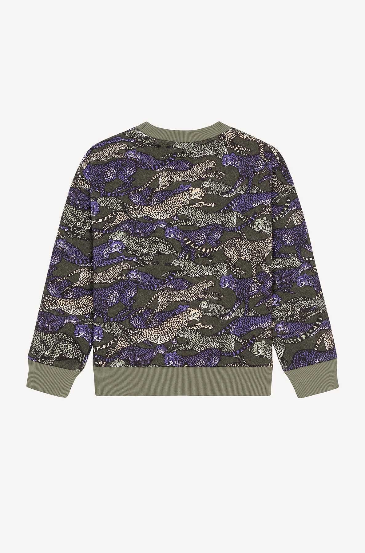 Sweatshirt Guépard - Dark Khaki