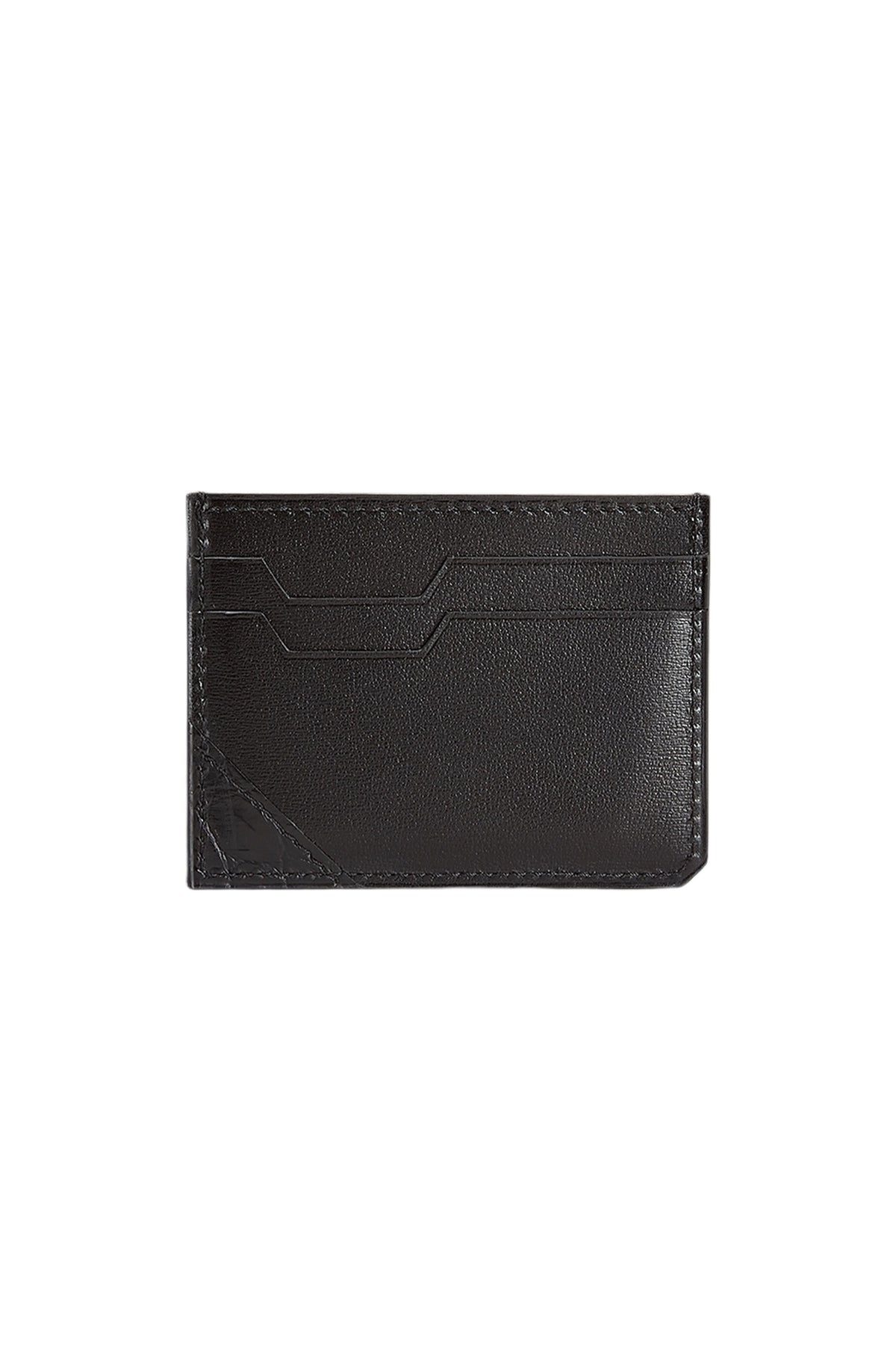 Porte-cartes en cuir - Black