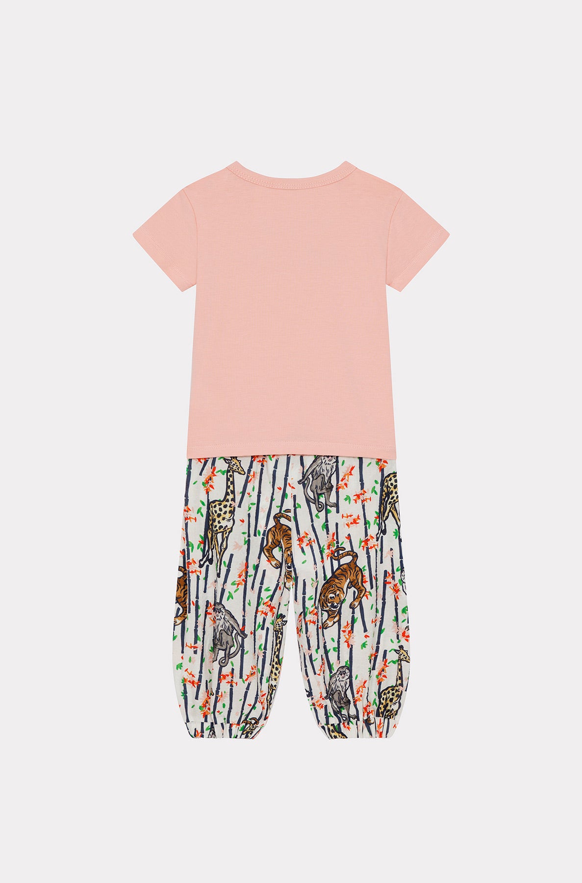 Ensemble T-shirt et pantalon "Bamboo" - Ecru