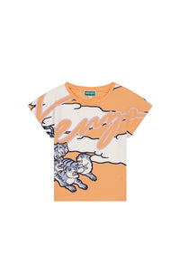 T-shirt 'Rainbow' - Ecru