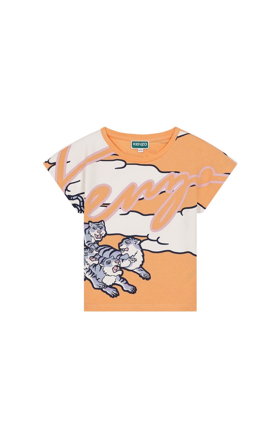 T-shirt 'Rainbow' - Ecru