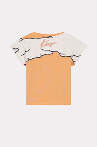 T-shirt 'Rainbow' - Ecru
