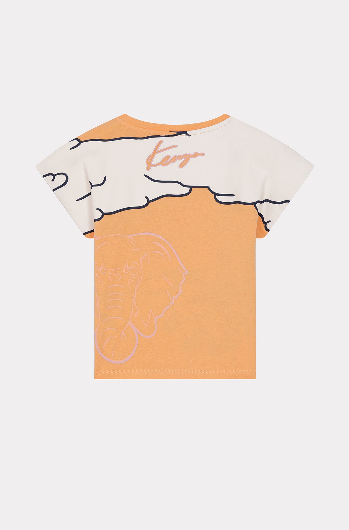 T-shirt 'Rainbow' - Ecru