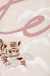 Coffret robe et bonnet Bamboo - Faded Pink