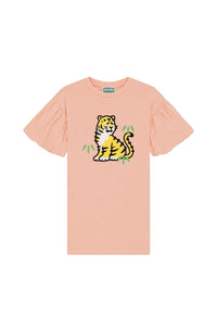 Robe Tokyo Paris Kotora Tiger - Faded Pink