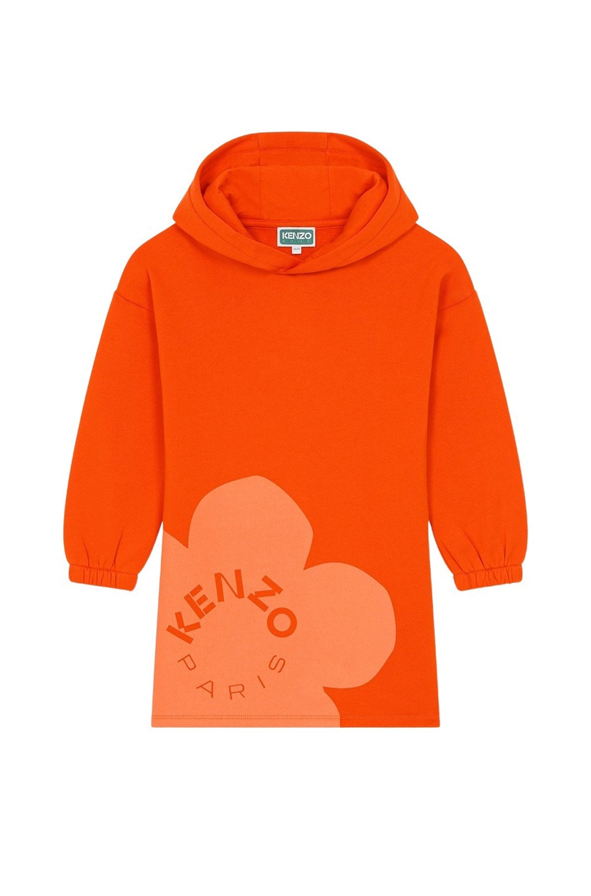 Robe sweatshirt "Ikebana Boke Flower" - Vermillion