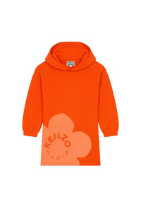 Robe sweatshirt Ikebana Boke Flower - Vermillion