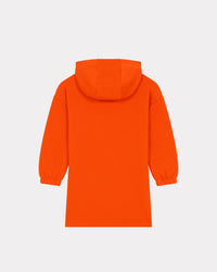 Robe sweatshirt "Ikebana Boke Flower" - Vermillion