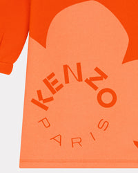Robe sweatshirt "Ikebana Boke Flower" - Vermillion
