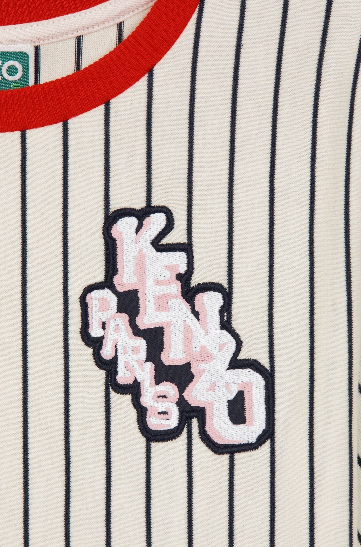 Robe Kenzo Club Baseball Stripe - Cream