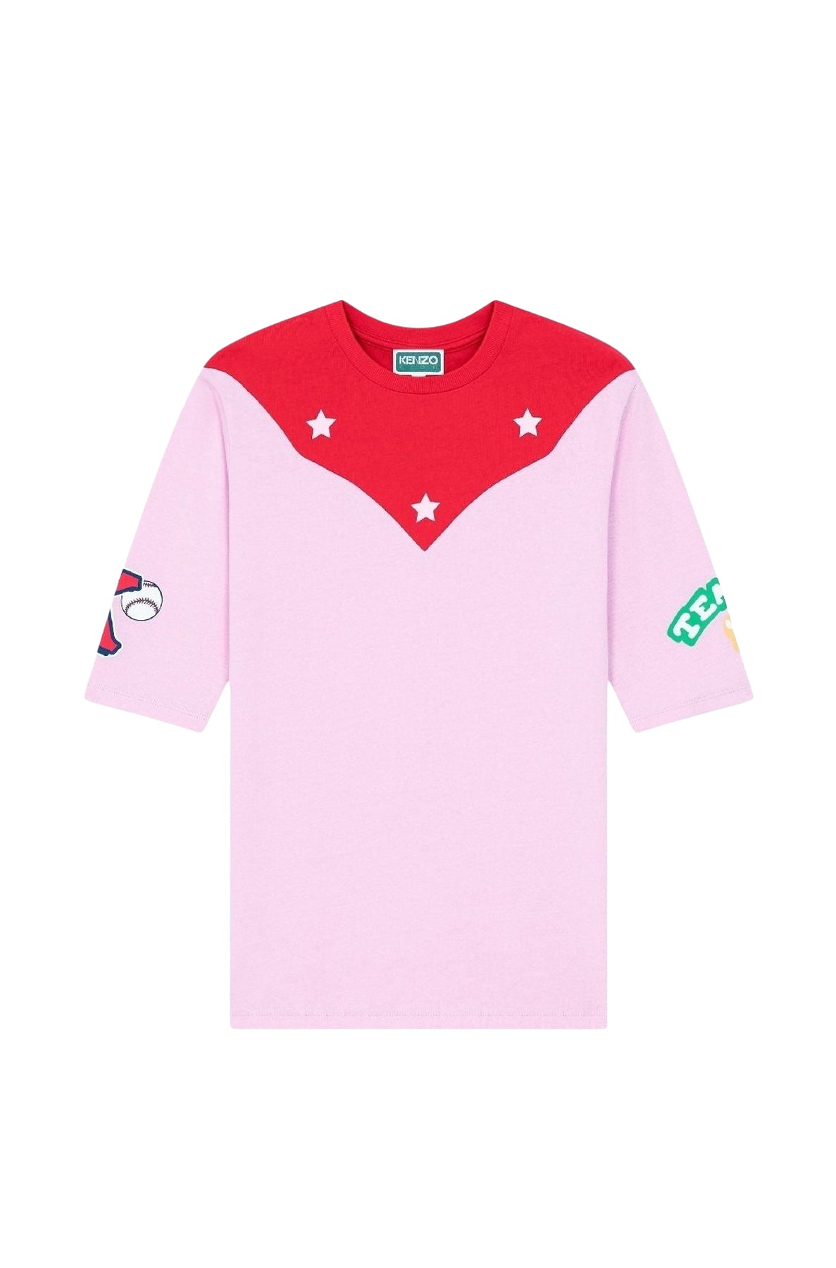 Robe Kenzo Club Baseball Stars - Flamingo Pink