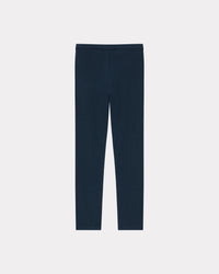 Cotton stretch legging - Deep Sea Blue