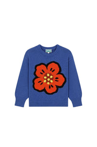 Pull Ikebana Iconic Boke - Electric Blue