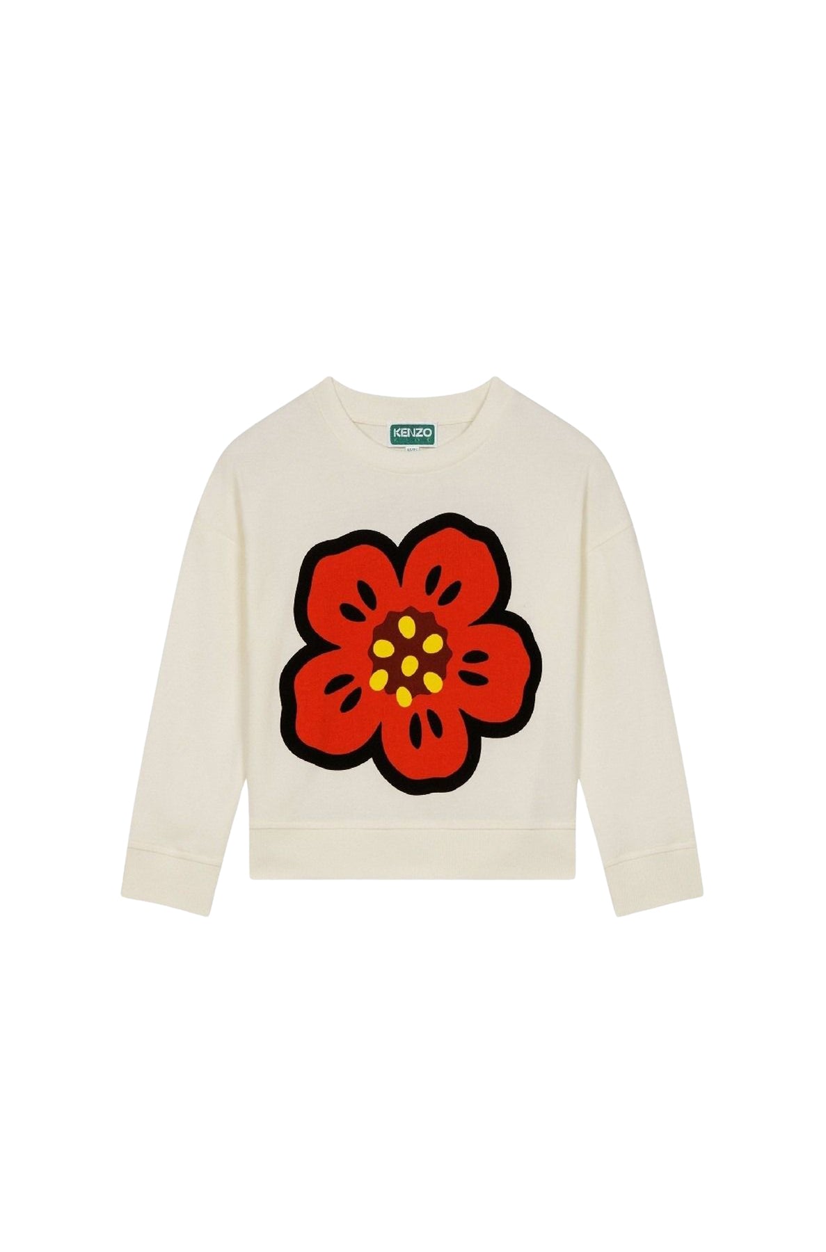 Ikebana Sweatshirt Iconic Boke - Cream