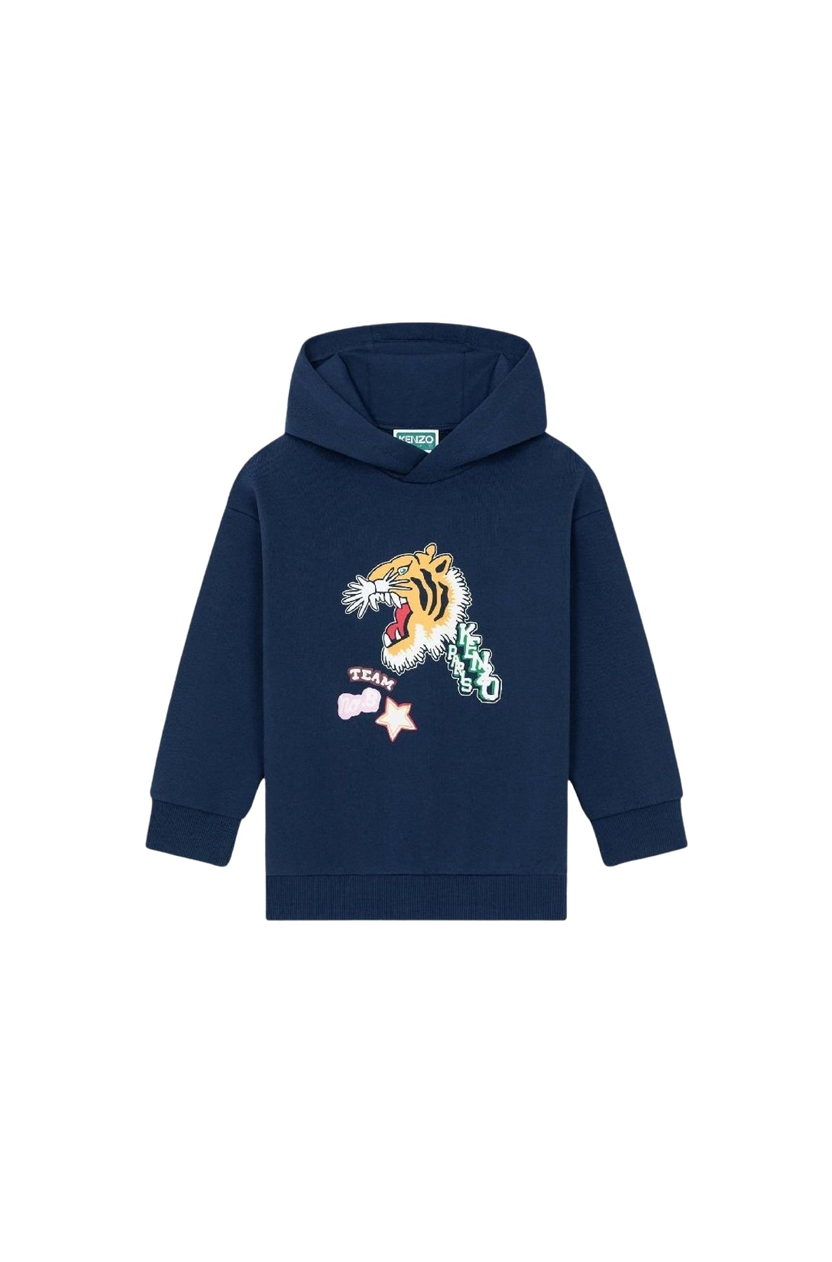 Sweatshirt Kenzo Club Varsity Tiger - Deep Sea Blue
