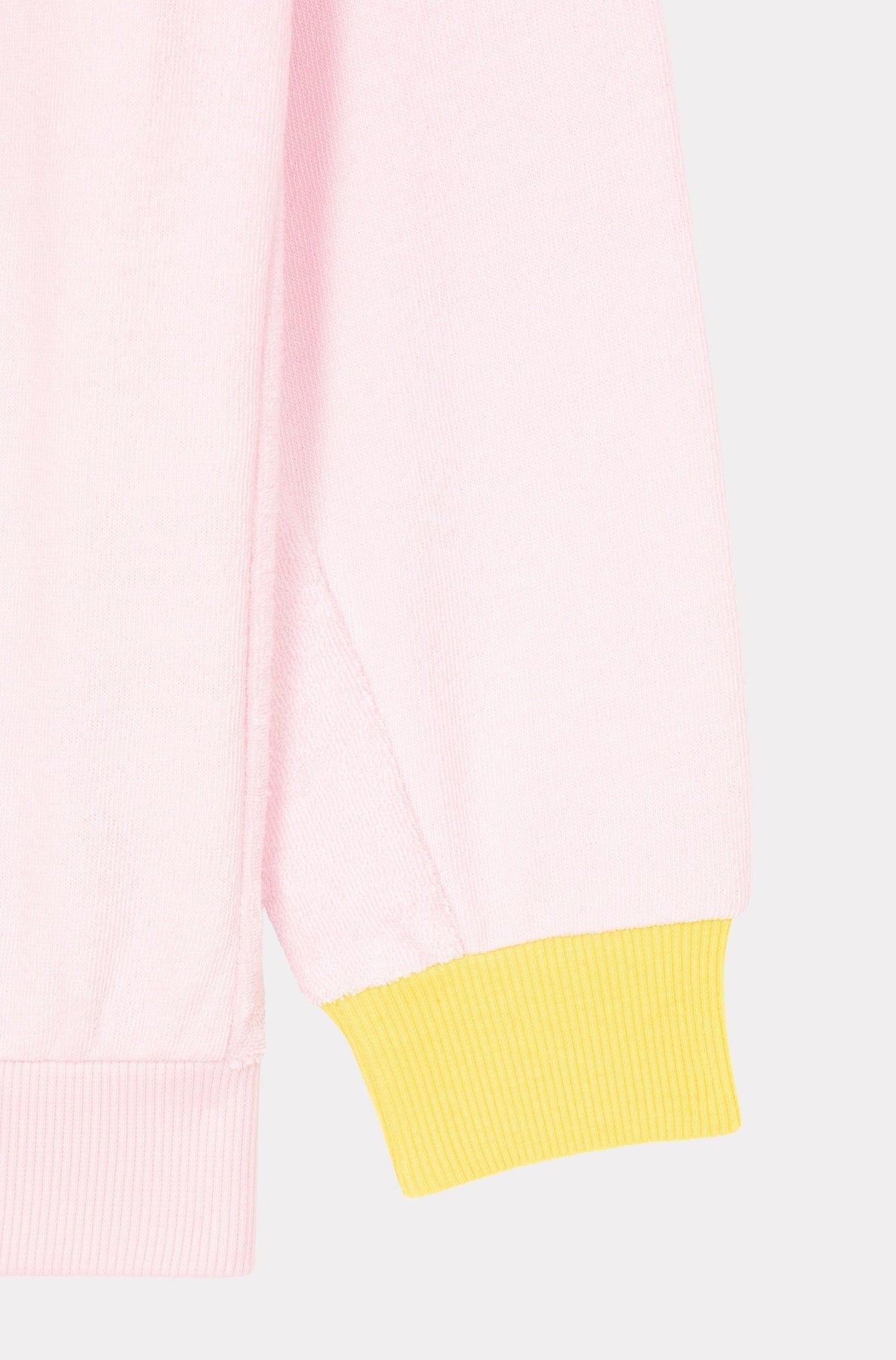 Sweatshirt Jungle Game Elephant - Pastel Pink