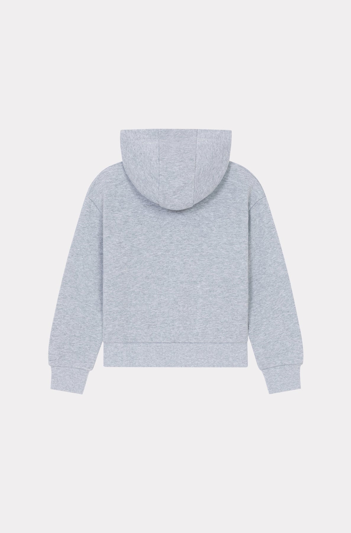 Sweatshirt brodé à capuche Festive - Pearl Grey