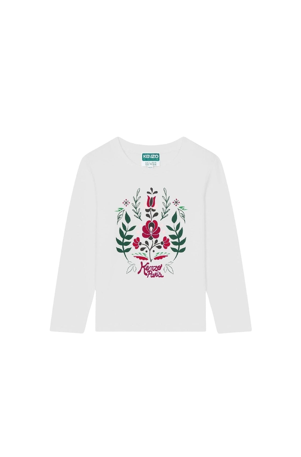 T-shirt à manches longues Festive - Écru