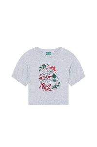 T-shirt à manches courtes "Festive" - Pearl Grey