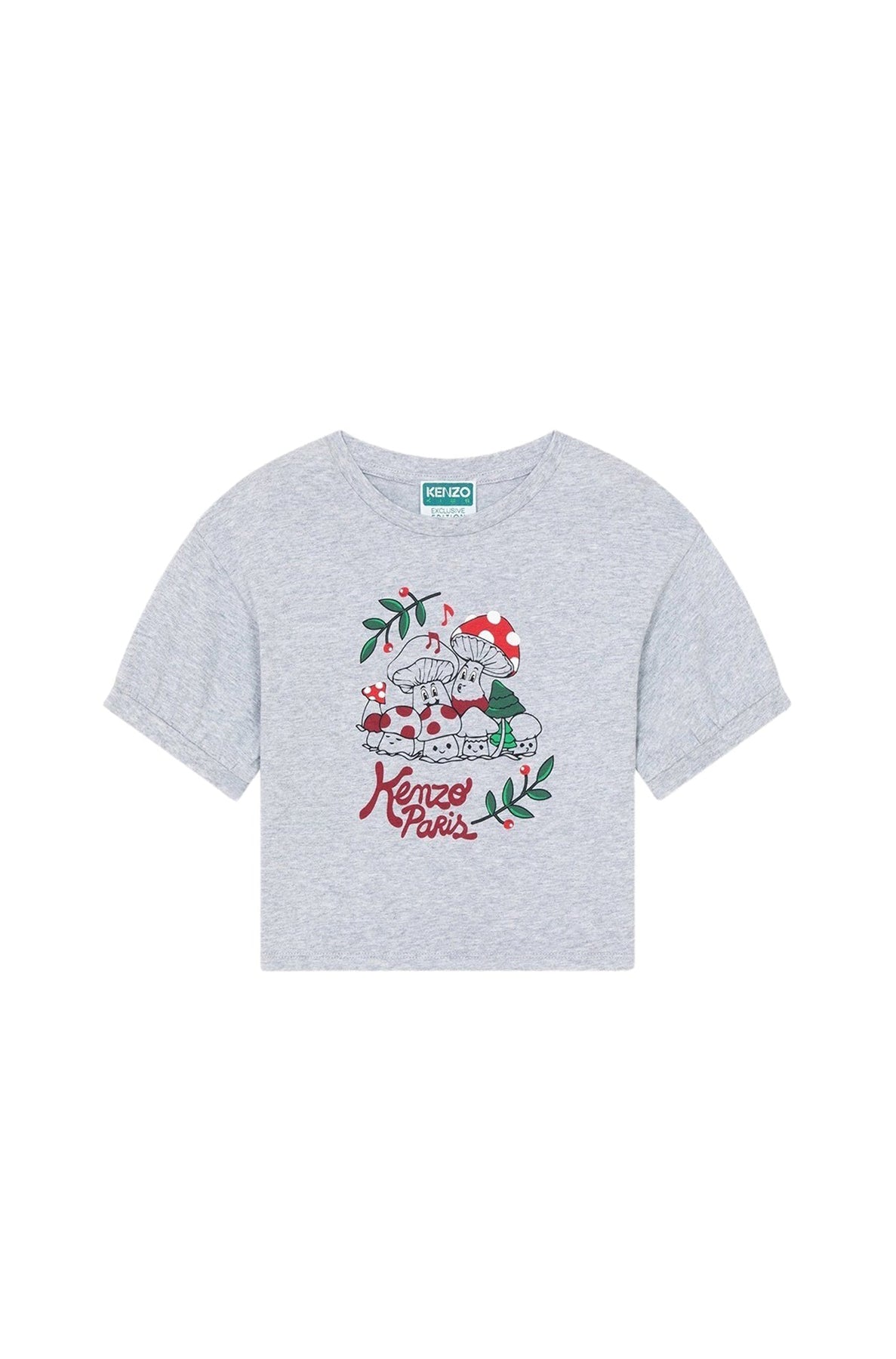 T-shirt à manches courtes "Festive" - Pearl Grey