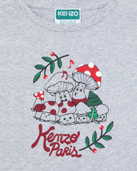 T-shirt à manches courtes "Festive" - Pearl Grey