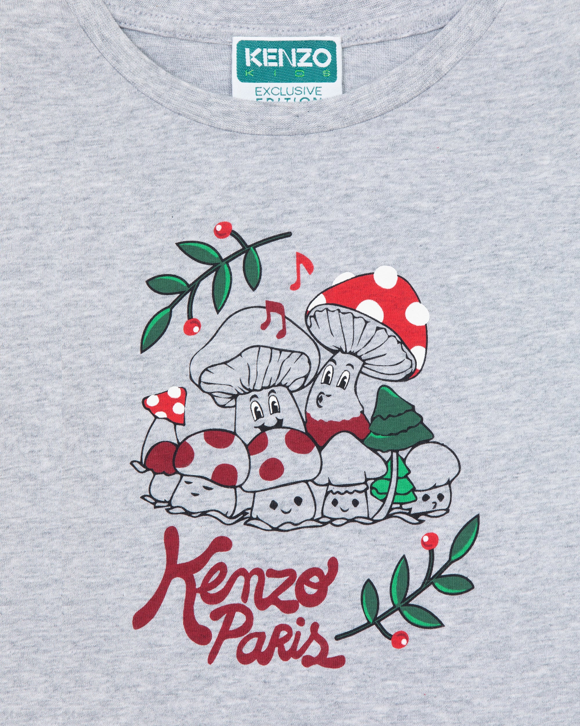 T-shirt à manches courtes "Festive" - Pearl Grey