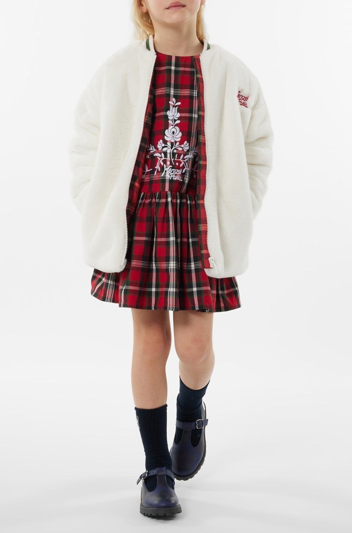 Manteau Festive - Ecru