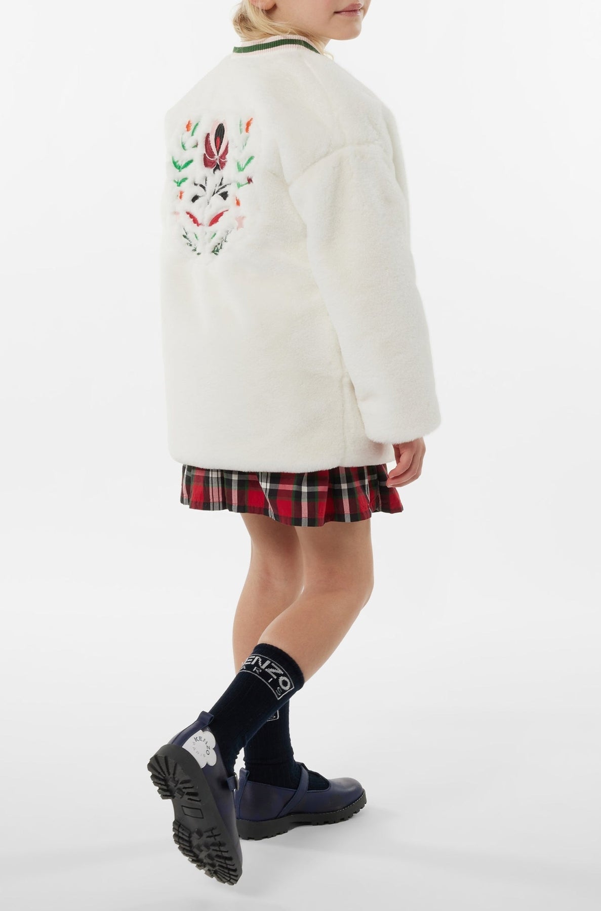 Manteau Festive - Ecru