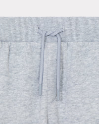 Bermuda shorts with screen-printed logo - Pale Grey