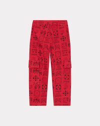 Jean imprimé avec poches "Festive" - Vermillion