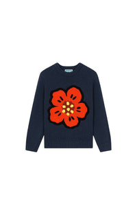 Pull Ikebana Iconic Boke - Deep Sea Blue