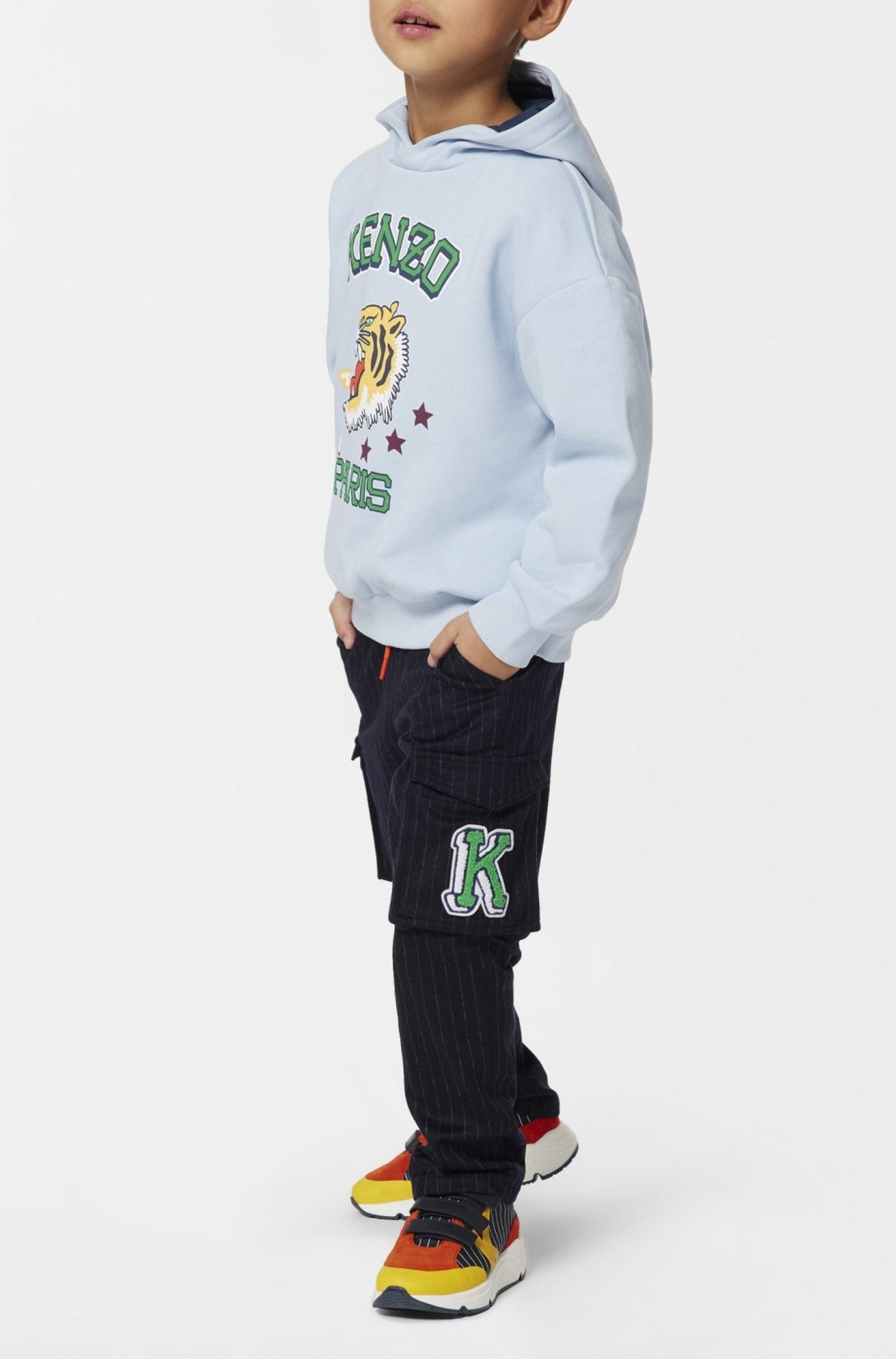 Sweatshirt Kenzo Club Varsity Tiger - Deep Orange