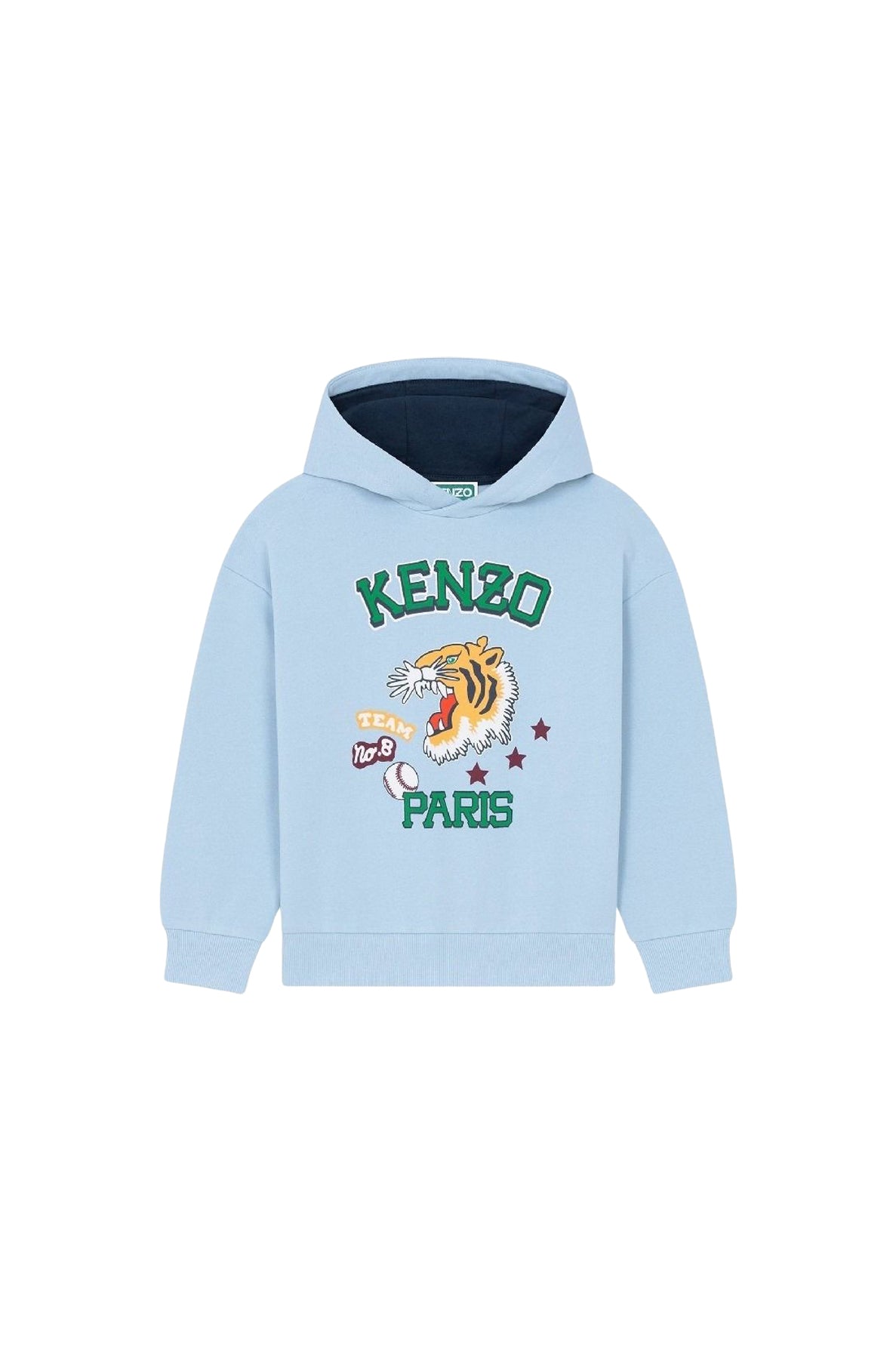 Sweatshirt Kenzo Club Varsity Tiger - Deep Orange