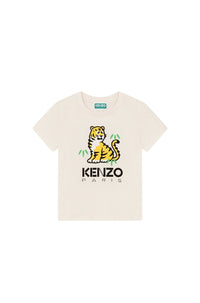 T-shirt Tokyo Paris Kotora Tiger - Cream