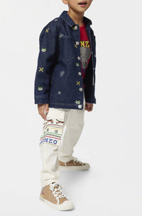 Veste brodée Jungle Game - Midnight Blue