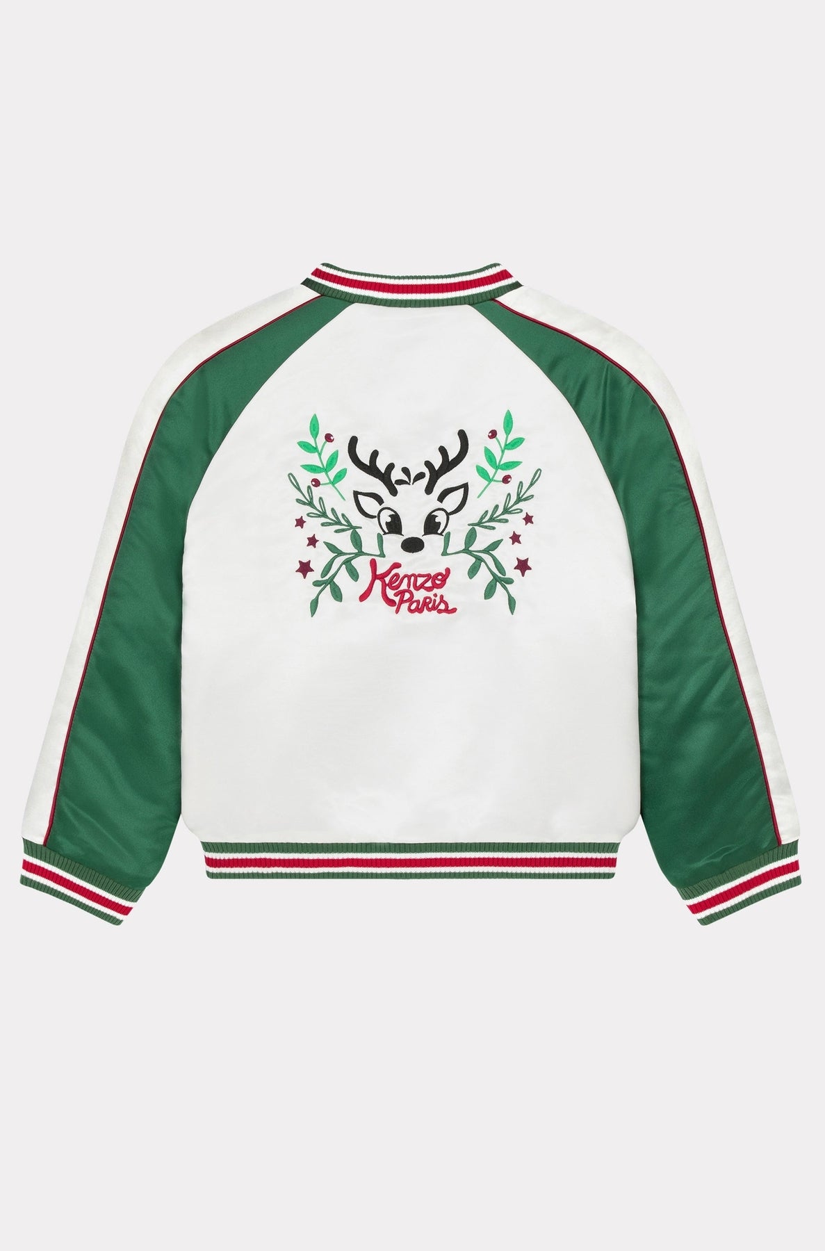 Blouson en satin Festive - Ecru