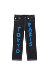 Jean extensible "Tokyo Paris" - Blue Black