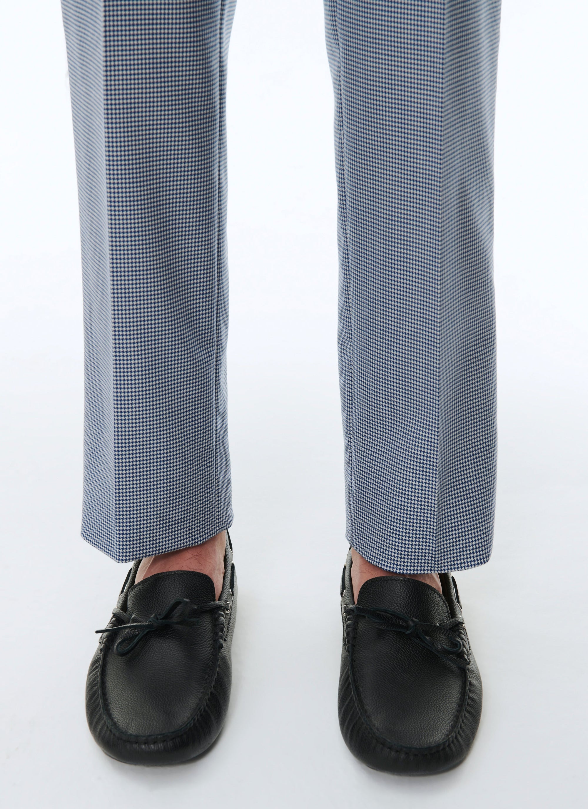 Mocassins en cuir grainé - Noir