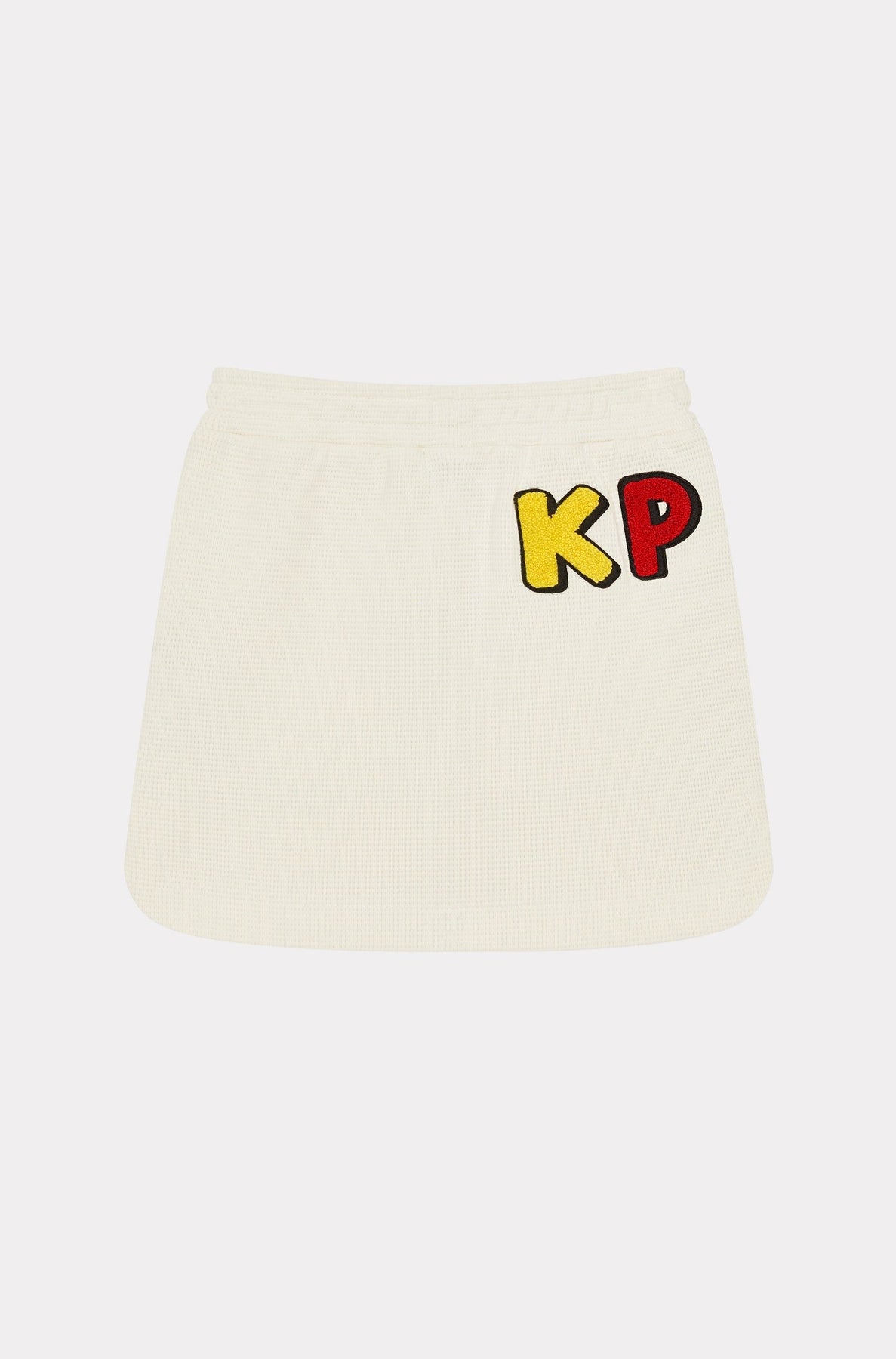 Sailor embroidered skirt - White