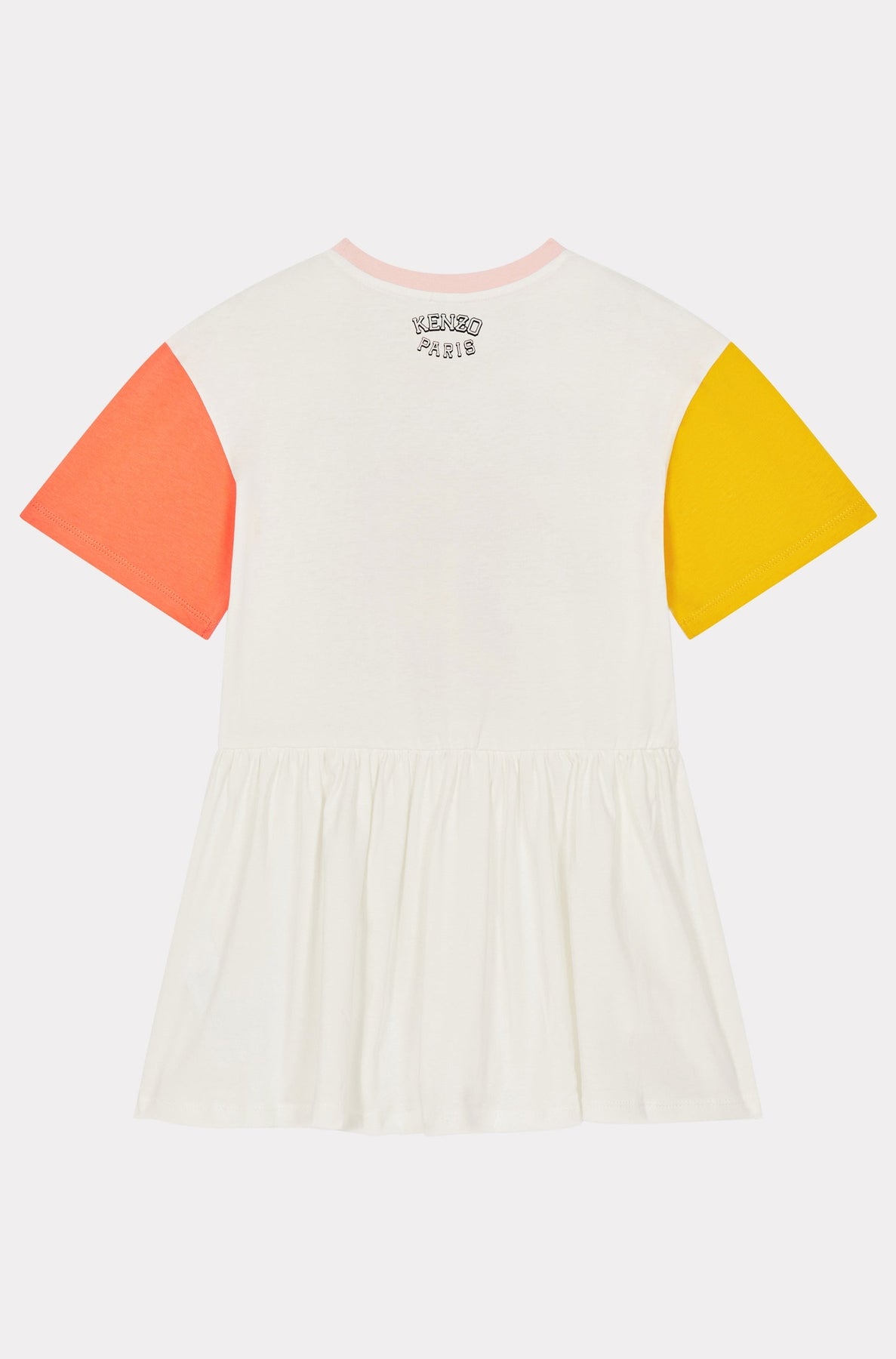 Robe à manches courtes en coton - Off White