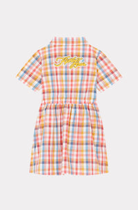 Robe à carreaux Campus - Golden Yellow